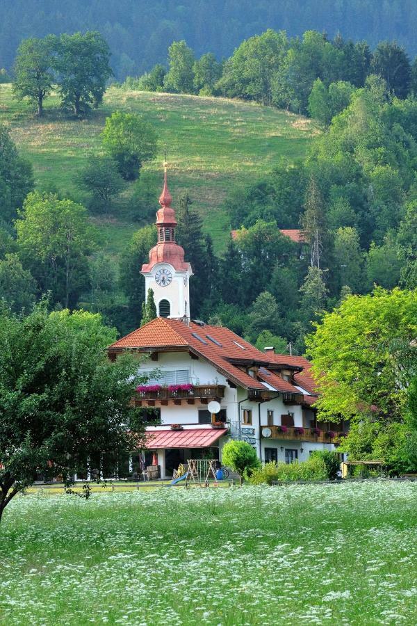 Frühstücks-Radpension Taurer-Thoman Dellach im Drautal Exterior foto